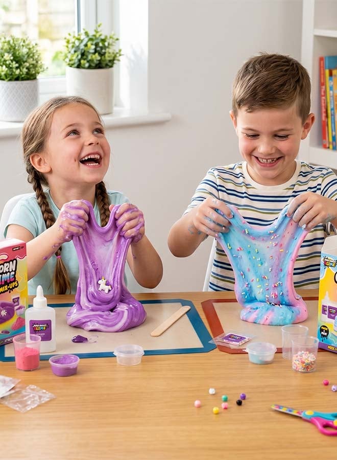 RMS Make Your Own Slime Kit 2 Assorted – Candy & Unicorn DIY Slime Craft Set for Kids, Creative Sensory Play - Image 2
