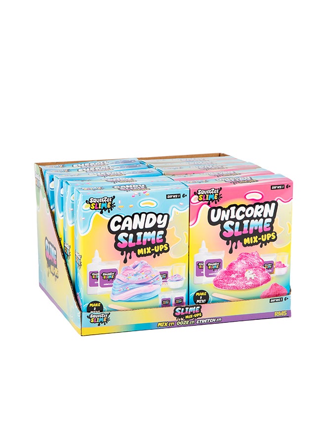 RMS Make Your Own Slime Kit 2 Assorted – Candy & Unicorn DIY Slime Craft Set for Kids, Creative Sensory Play - Image 3
