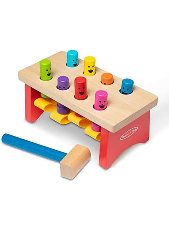 ميليسا آند دوج لعبة خشبية فاخرة بقصف مقاعد البدلاء مع مطرقة - Image 2