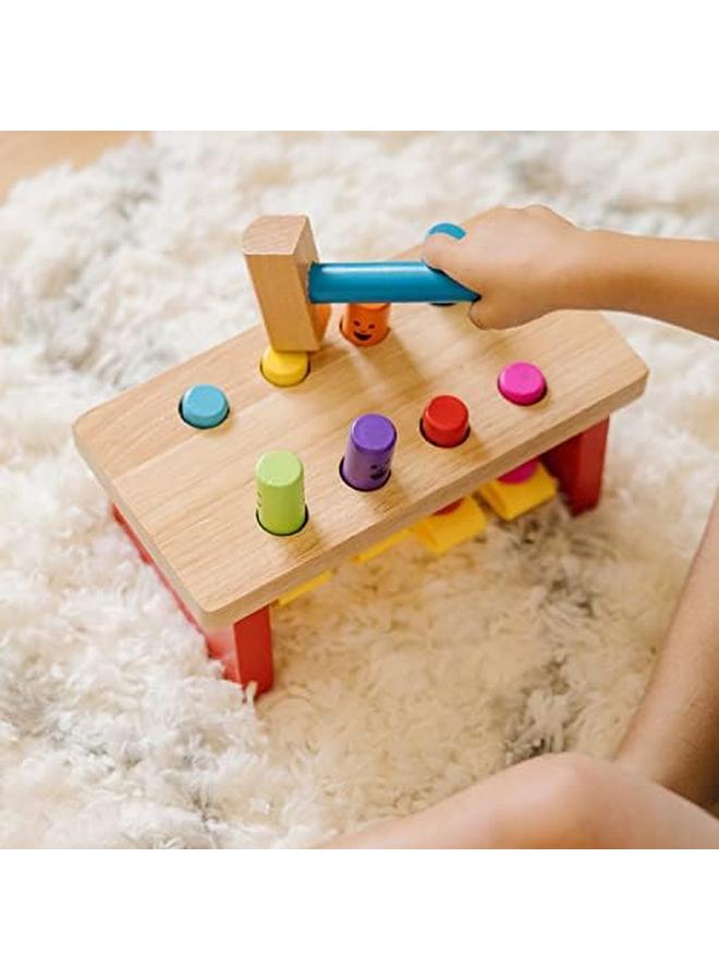 ميليسا آند دوج لعبة خشبية فاخرة بقصف مقاعد البدلاء مع مطرقة - Image 3