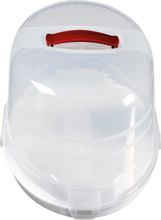 Curver 219974 Round Cake Box 27.5 x 27.5 x 8cm Plastic White - pzsku/Z6E8345028844B65817A3Z/45/_/1718141847/ff84525e-b011-4a03-ac54-add660029618