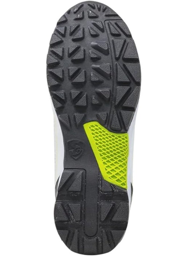 SG SCORER 6.0 Cricket Shoes for Men – White/Black/Lime, Size 10 | Lightweight Design, Strong Grip, Ideal for Training & Match Play - Image 4