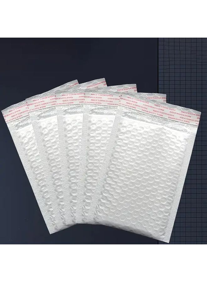 30 White Bubble Mailer Bags 11x14cm Self Sealing Waterproof for Clothing Storage - Image 1