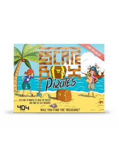 Asmodee Escape Box Pirates Game  Escape Room in a Box  Fun for Family Game Night  Puzzle Solving Game for Kids and Adults  Ages 7  25 Players  Average Playtime 45 Minutes  Made by 404 On Board  - Image 3