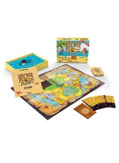 Asmodee Escape Box Pirates Game  Escape Room in a Box  Fun for Family Game Night  Puzzle Solving Game for Kids and Adults  Ages 7  25 Players  Average Playtime 45 Minutes  Made by 404 On Board  - Image 1