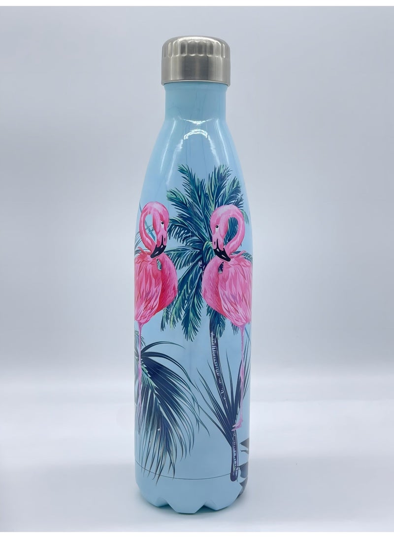 أو جي إس زجاجة مياه استانلس ستيل عازلة للبرودة 24 ساعة والحرارة 12 ساعة – أنيقة، محكمة الإغلاق وسهلة الحمل - Image 2