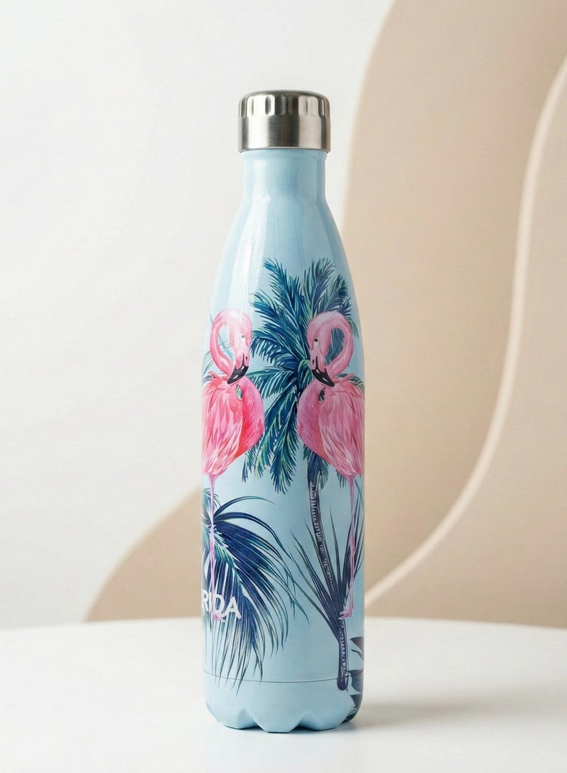 أو جي إس زجاجة مياه استانلس ستيل عازلة للبرودة 24 ساعة والحرارة 12 ساعة – أنيقة، محكمة الإغلاق وسهلة الحمل - Image 1