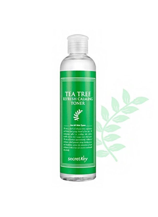 Secret Key [SECRET KEY] Tea Tree Refresh Calming Toner 248ml - Reducing Sebum Production, Containing 15 Kinds of Botanical Extract  - Image 2