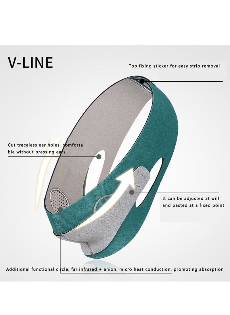 XiuWoo Facial Slimming Strap Double Chin Reducer V Line Lifting Chin Strap - Image 3