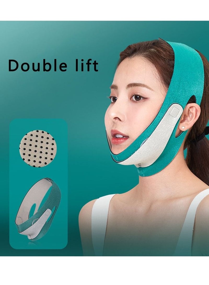 XiuWoo Facial Slimming Strap Double Chin Reducer V Line Lifting Chin Strap - Image 5