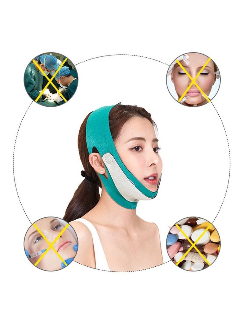 XiuWoo Facial Slimming Strap Double Chin Reducer V Line Lifting Chin Strap - Image 2