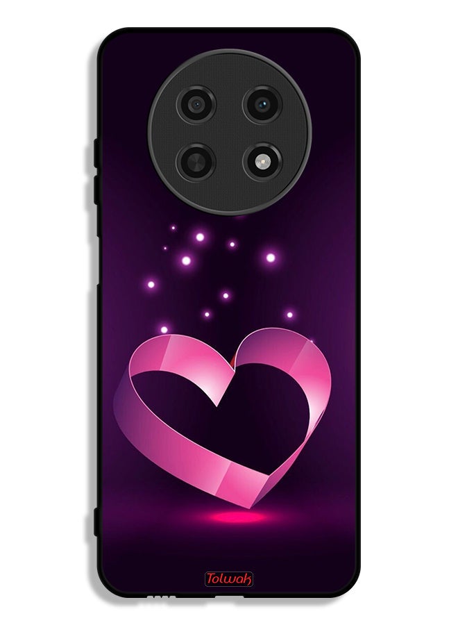 Tolwak غطاء حماية لهاتف هواوي نوفا واي 91 برسومات على شكل قلب - Image 1