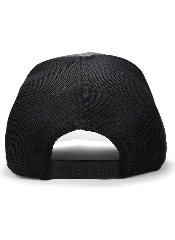 Black Börk V2 Trucker Boss - Unisex Anthracite-Black Hat with 1bs Code Logo