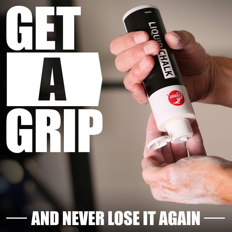 Cramer Liquid Gym Chalk  200mL (6.76oz)  Bottle of Liquid Grip Solution for Improving Grip During Weightlifting  Power Lifting  Gymnastics  Pole Fitness  & Rock Climbing  Less Messy Than Block Chalk - Image 3