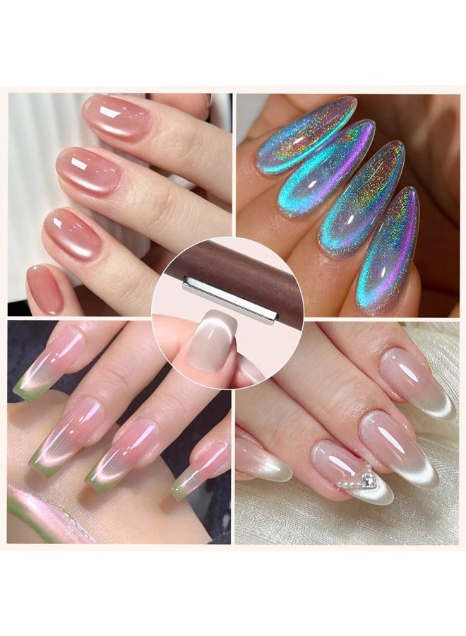 Born Pretty Jelly Pink Gel Nail Polish Valentine's Day Milky Sheer Translucent Neutral Pink Gel Polish Hema-Free Soak Off Nail Art Gel 0.5 Fl Oz - Image 3
