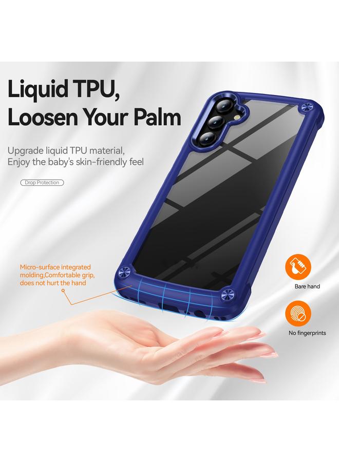 اس-توب جراب لهاتف Samsung Galaxy A35 5G مصنوع من مادة TPU + PC لحماية العدسات - Image 2