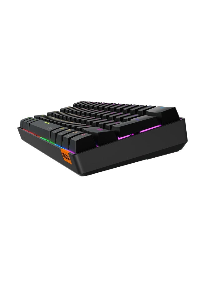 Meetion Dual Mode Wired & Bluetooth 60% Mechanical Gaming Keyboard, Black – Model MT-MK005BT-A-UAR - Image 3
