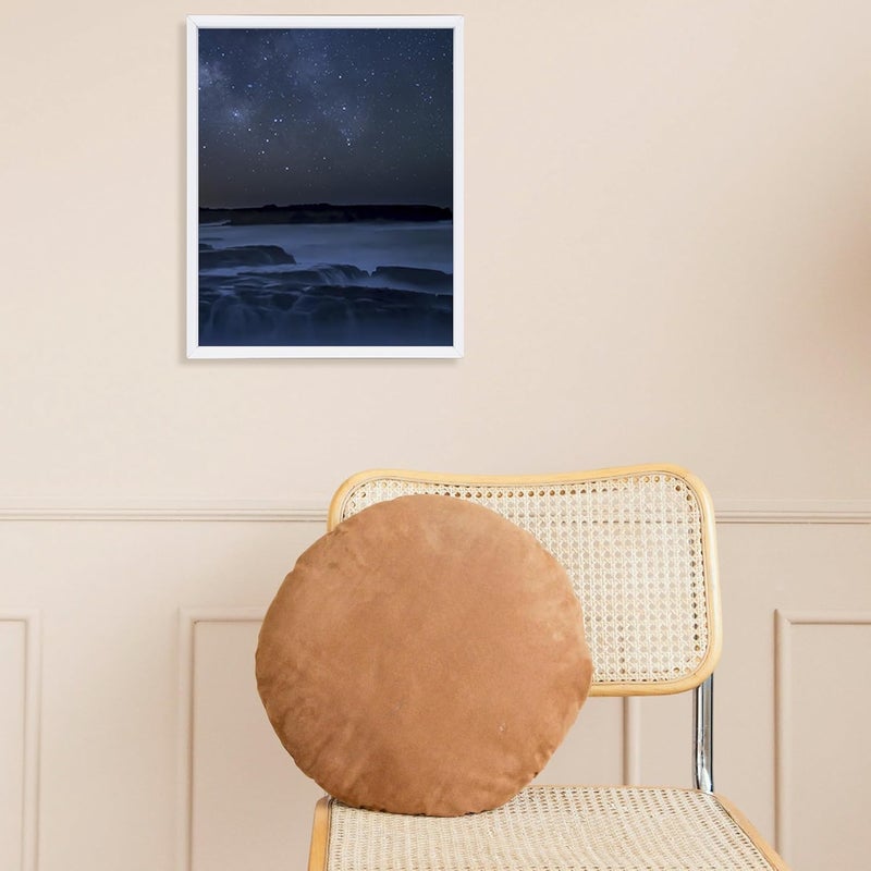 YIVIVEN Floater Frame for Canvas Painting Assembled, 7/8" deep Canvas Floater Frame, Floater Frames, Canvas Floating Frame, Floating Canvas Frame, Canvas Frame Kit, Canvas Art Frame (16"x20", White) - Image 5