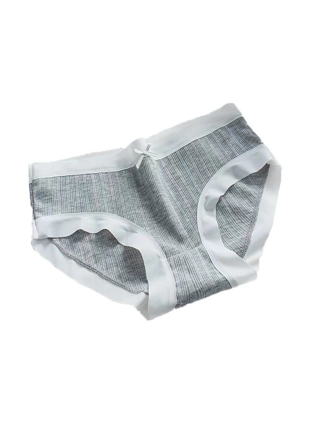 Zeemey - Zeemey 6-Piece Cotton Bikini Breathable Panties Low Waist Fashionable Ladies - Image 1