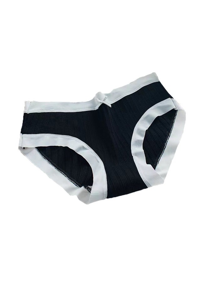 Zeemey - Zeemey 6-Piece Cotton Bikini Breathable Panties Low Waist Fashionable Ladies - Image 1
