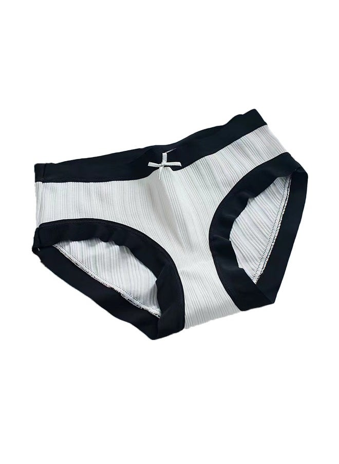 Zeemey - Zeemey 6-Piece Cotton Bikini Breathable Panties Low Waist Fashionable Ladies - Image 1