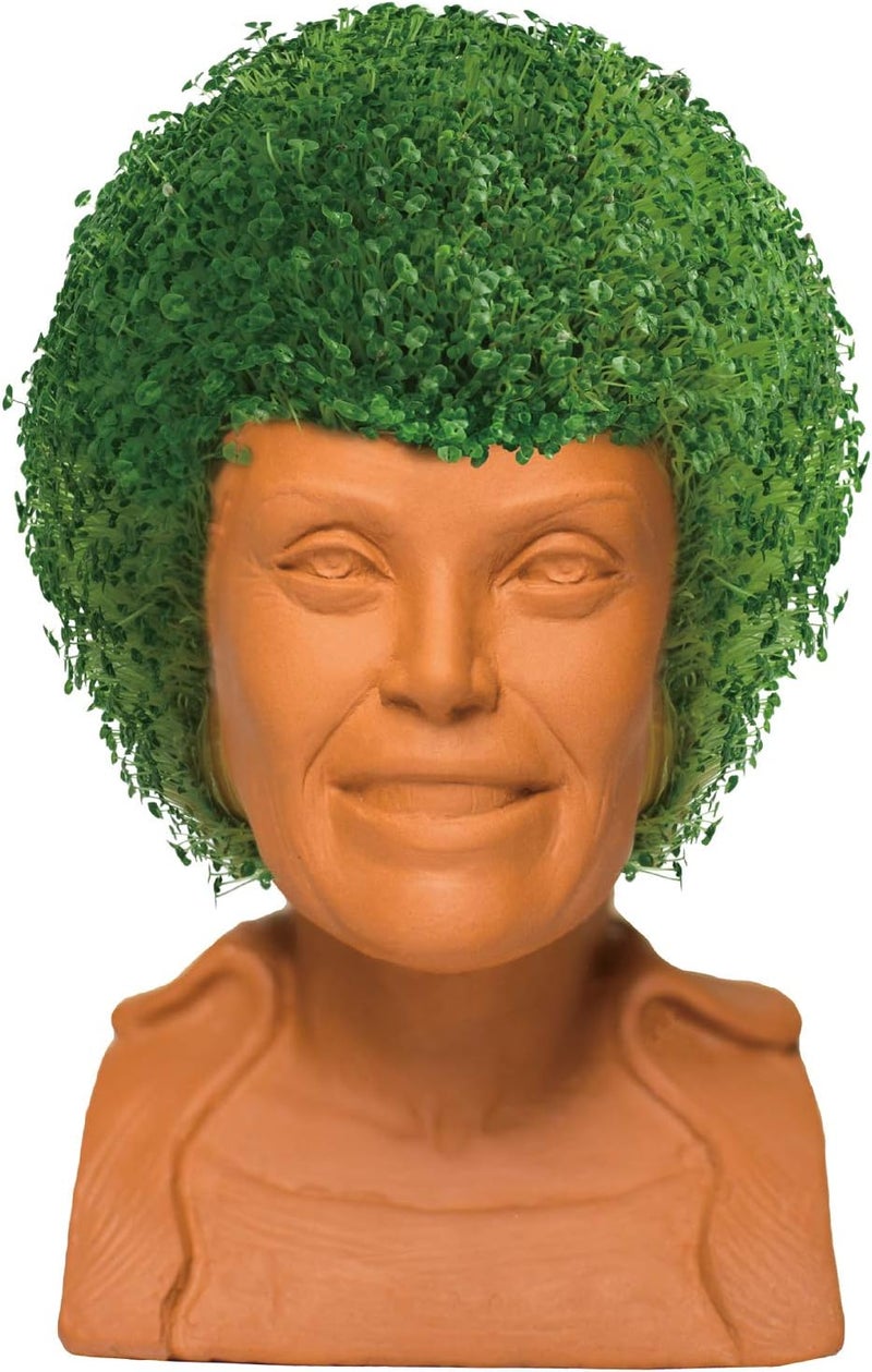 Chia Pet Golden Girls Blanche with Seed Pack, Decorative Pottery Planter, Easy to Do and Fun to Grow, Novelty Gift, Perfect for Any Occasion - Image 3