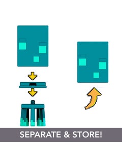MINECRAFT Mini Figures Glow Squid HDW03  - Image 3