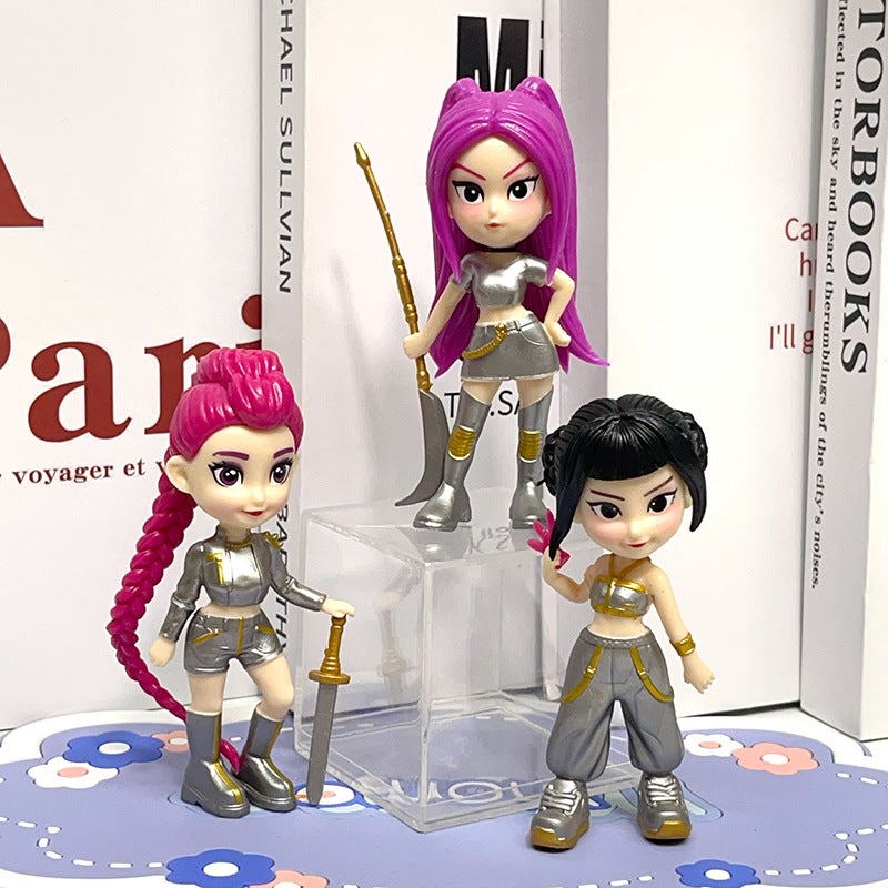 صندوق أعمى لشخصيات PVC من فرقة صيادي الشياطين K-Pop - Image 4