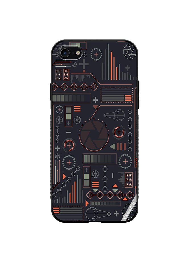 VR CREATIVE Protective Case Cover For Apple iPhone 7/8/SE 2020 Multicolur Design Multicolour - Image 1