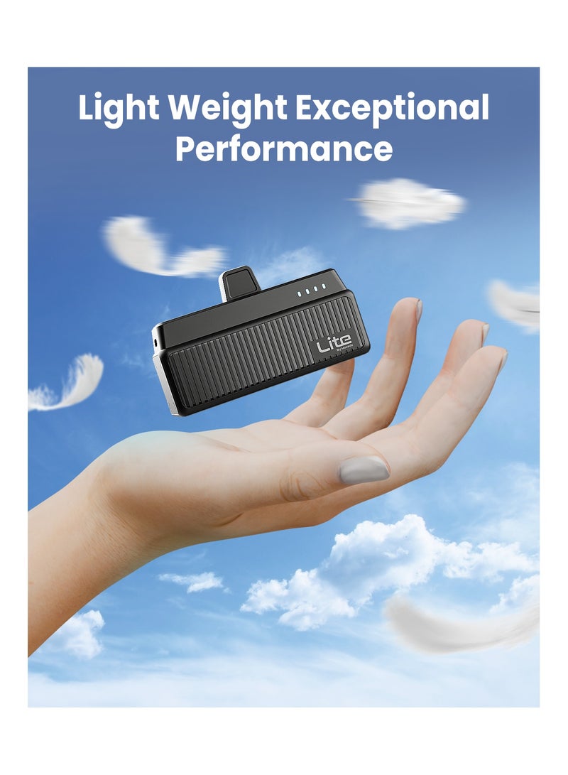 Moxedo Lite Mini-Pocket Power Bank 20W Fast Charging Power Delivery with USB-C Connector and Foldable Phone Stand Compatible for iPhone 16/15 /15 Pro Max/Samsung/Android - Image 5