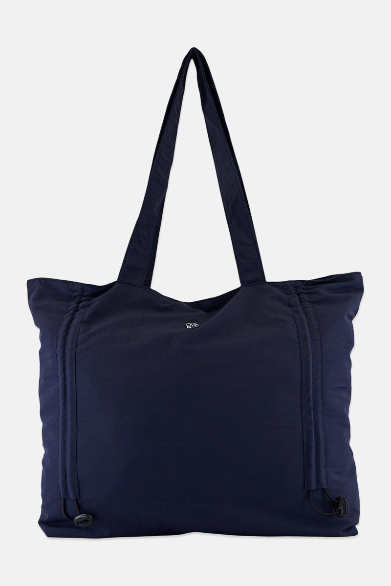 Jason Wu Women Brand Logo Tote Bag, Navy - Image 1