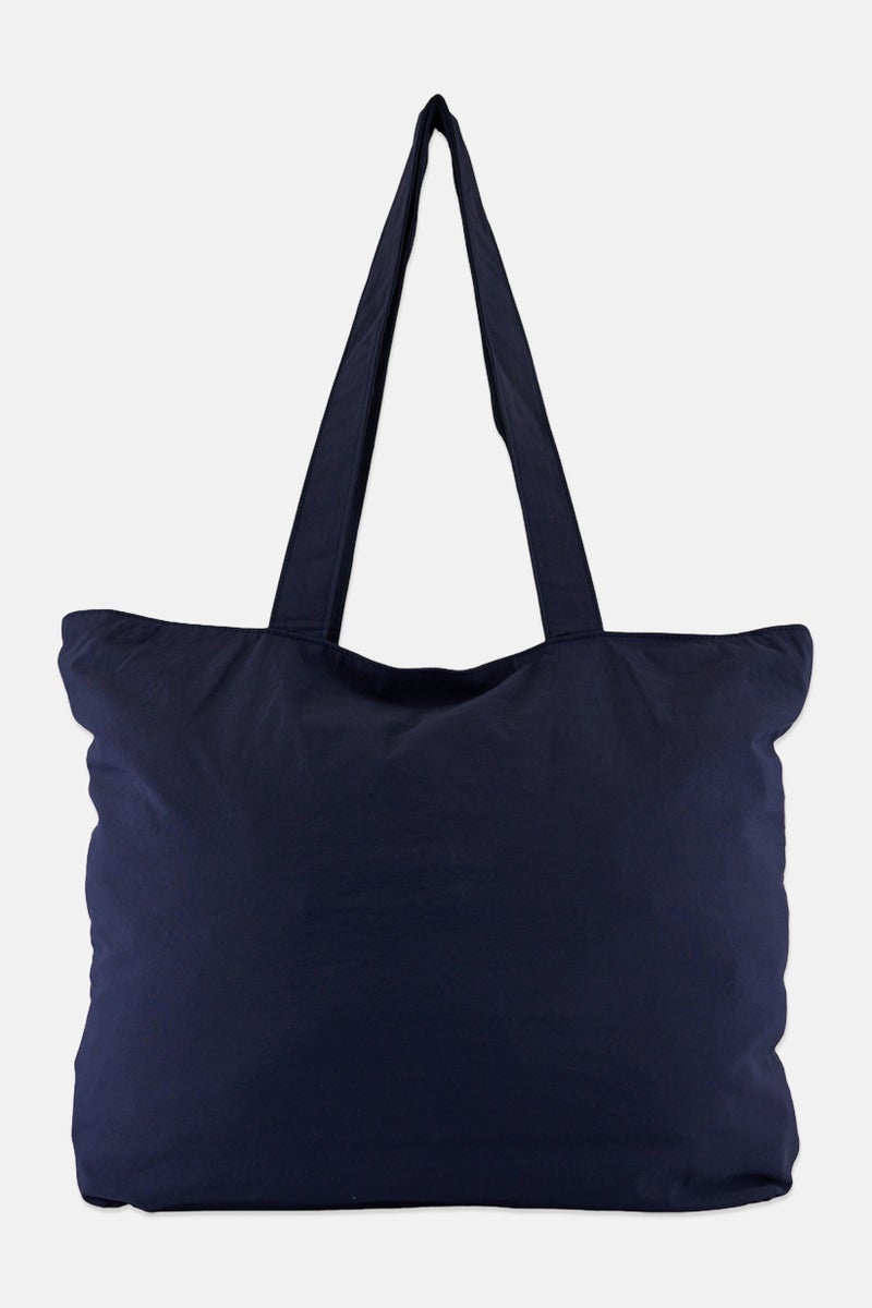 Jason Wu Women Brand Logo Tote Bag, Navy - Image 3