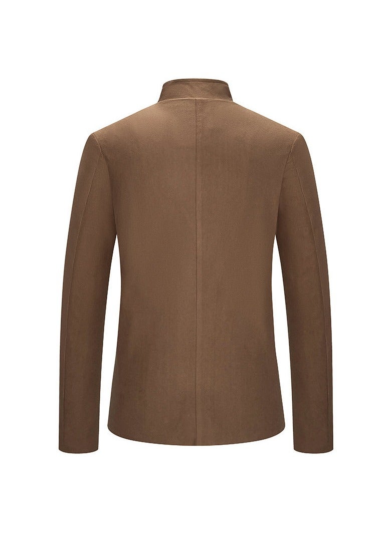 Shougu Casual Slim Fit Men's Suit Jacket  - Image 3