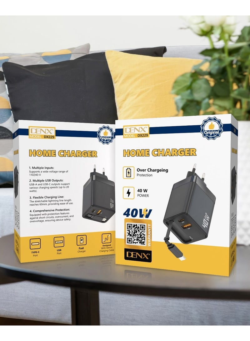 DENX 40W Home Charger - Image 5