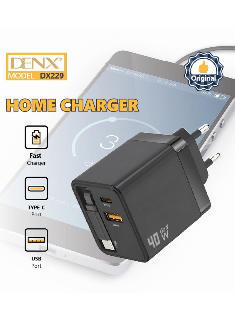 DENX 40W Home Charger - Image 2