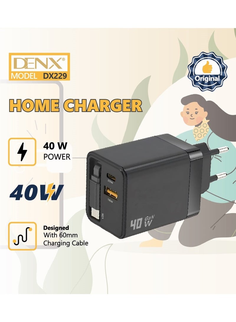 DENX 40W Home Charger - Image 4