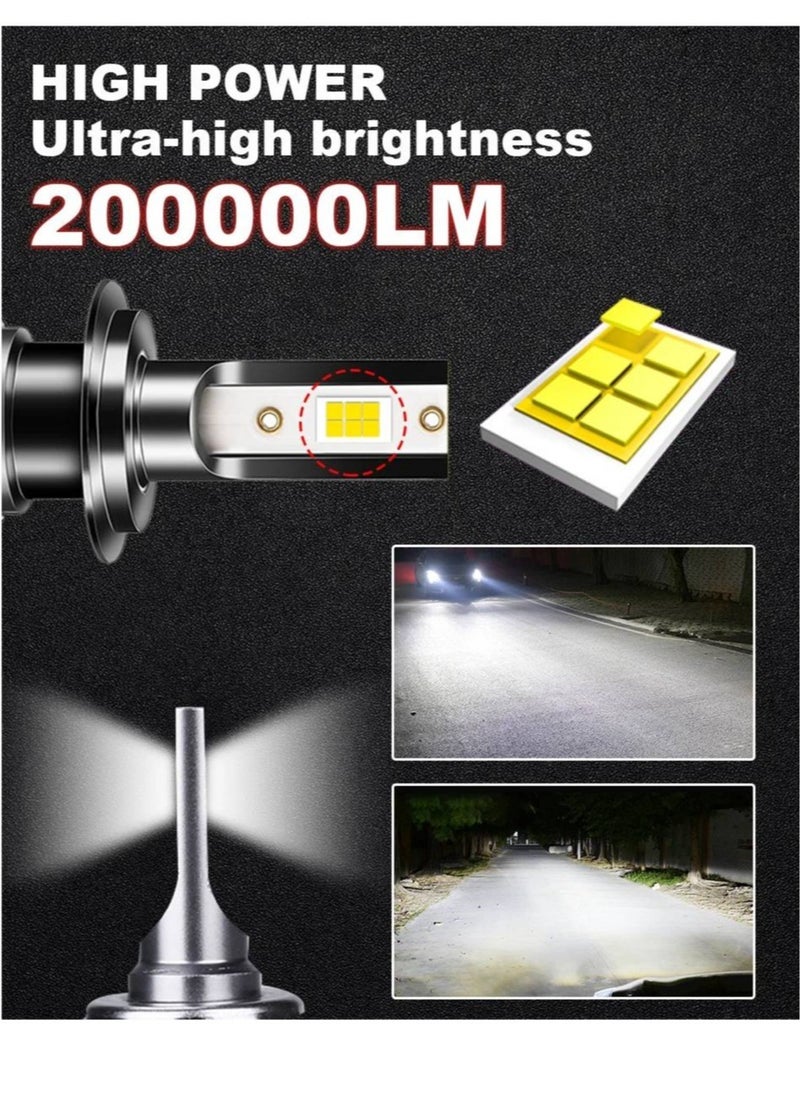 AROAQ - LED Car Headlight Bulb CANBUS 5800ML 55W CSP3570 Light for Vehicle Auto 6000K ( H11 ) - Image 1
