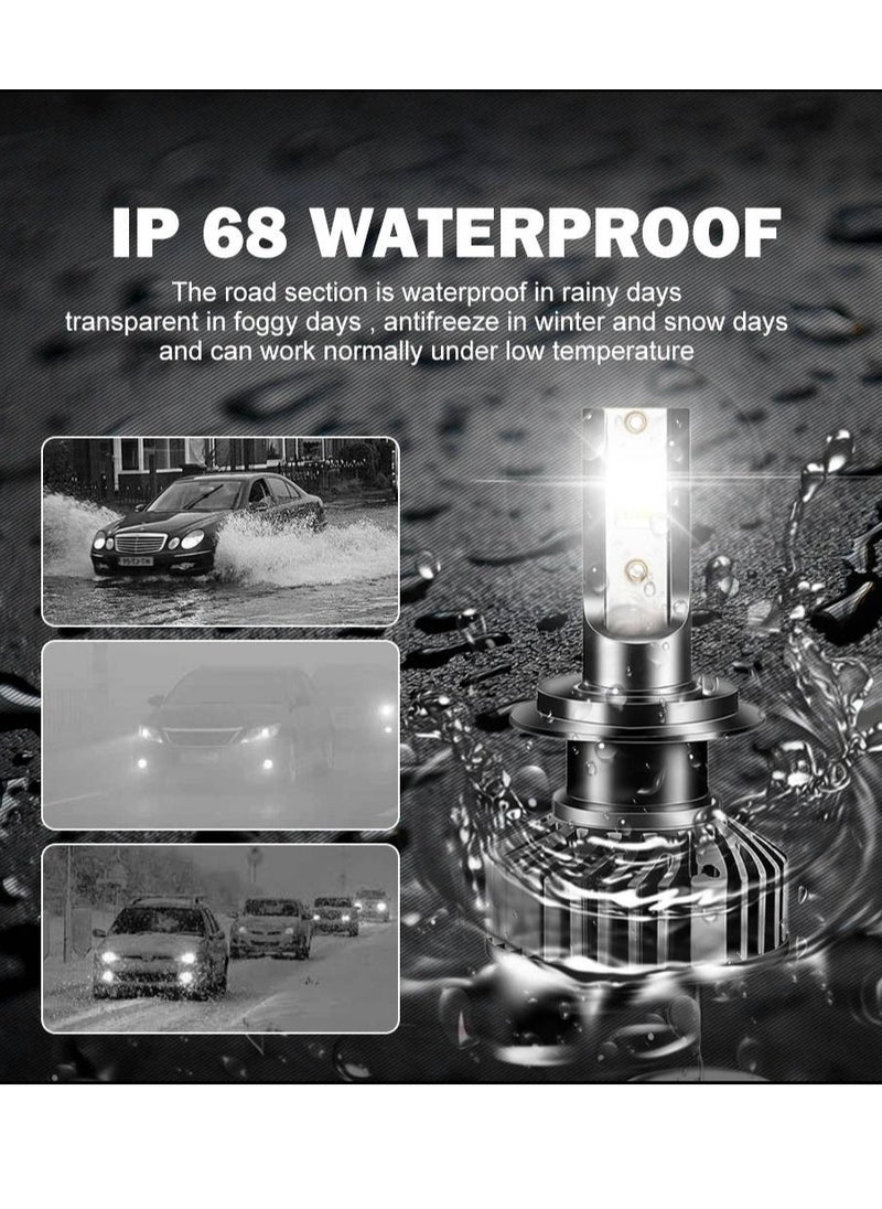 AROAQ - LED Car Headlight Bulb CANBUS 5800ML 55W CSP3570 Light for Vehicle Auto 6000K ( H11 ) - Image 1