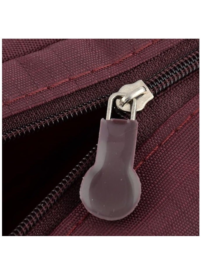 Cosmetic Bag, Makeup Bag, Large Capacity Makeup Organizer, Travel Luggage Cosmetic Bag, Portable Toiletry Bag, Makeup Brush Case, Travel Organizer, with Dividers, for Women and Girls - Image 5