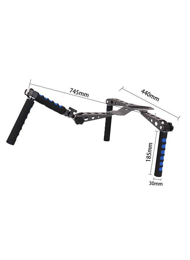 Generic - Universal Multifunctional DSLR Filmmaking System Shoulder Mount Stabilizer Camera Holder - Image 1