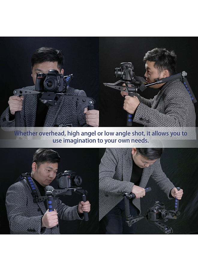 Generic - Universal Multifunctional DSLR Filmmaking System Shoulder Mount Stabilizer Camera Holder - Image 1