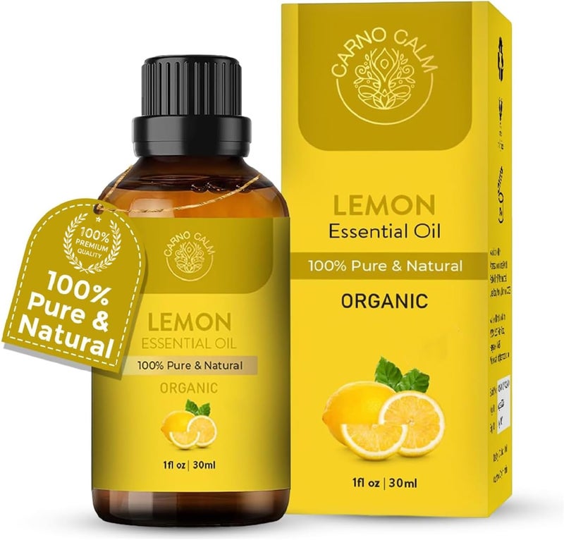 Lemon Essential Oil | 100% Pure, Natural, Cold Pressed & Undiluted -Use in Aromatherapy Diffusers for Mood Lifting -30ML - Image 2