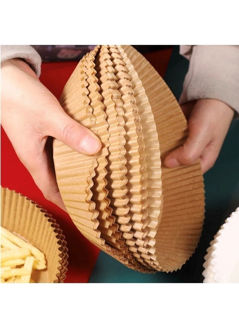 BarkoFix - 25 Pcs Large Size Airfryer Baking Paper Air Fryer Xiaomi Philips Oil-Free Tefal Kumtel Mi Paper - Image 1
