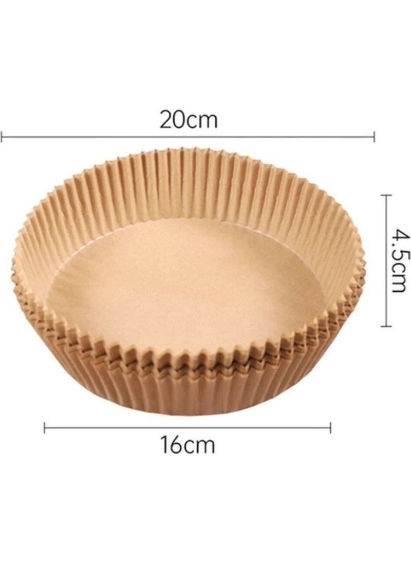 BarkoFix - 25 Pcs Large Size Airfryer Baking Paper Air Fryer Xiaomi Philips Oil-Free Tefal Kumtel Mi Paper - Image 1