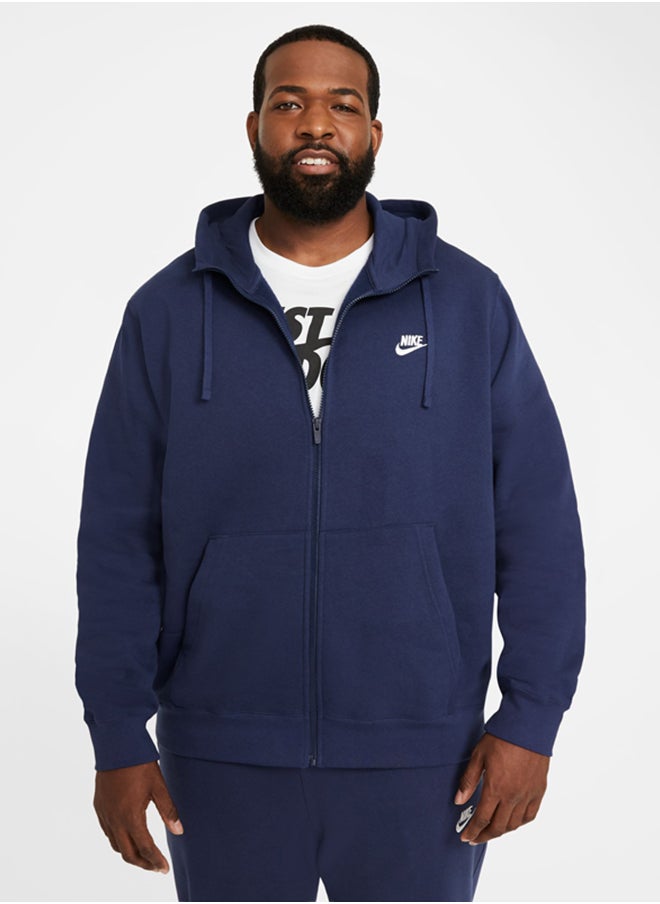 Nike M Nsw Club Hoodie Fz Bb  - Image 2