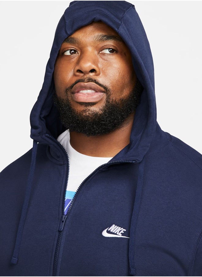 Nike M Nsw Club Hoodie Fz Bb  - Image 3