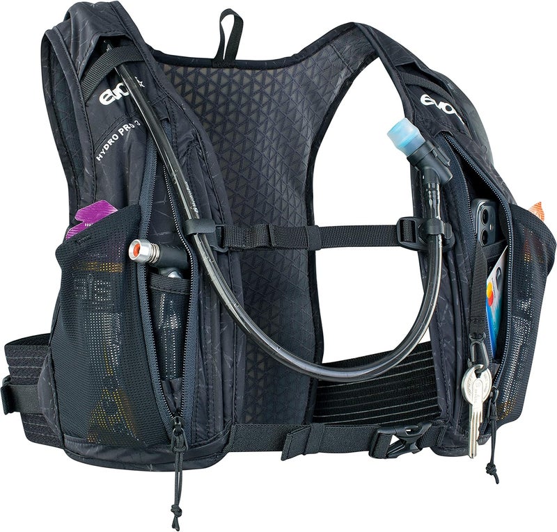 evoc Hydro Pro 3 Hydration Vest with 1.5L Bladder - Black - Image 4