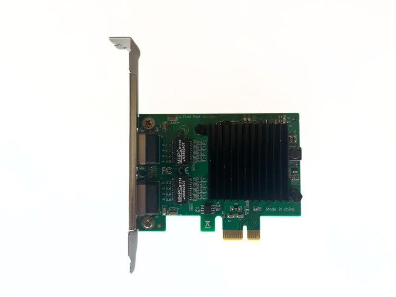 Millennium Technology Pci Express (PCIe x1) Gigabit Dual Port Network Adapter with 82571 Chipset | 1000Mbps Pci Express Dual Port Ethernet (LAN) Card - Image 4