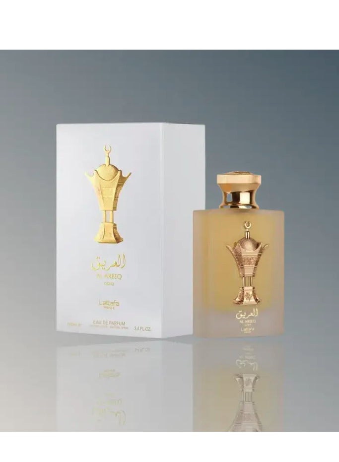 Lattafa Al Areeq Gold For Women EDP 100Ml - Image 3