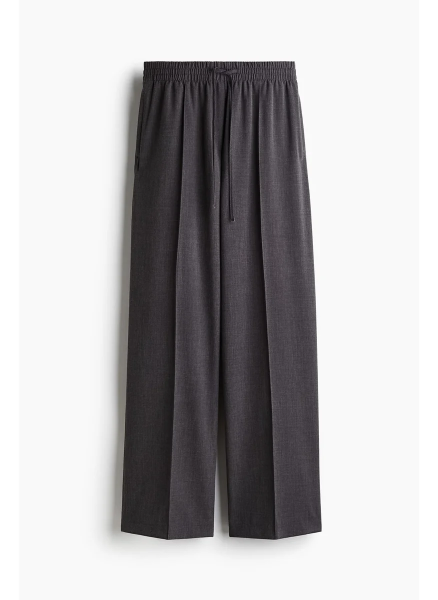 اتش اند ام Tailored Drawstring Trousers